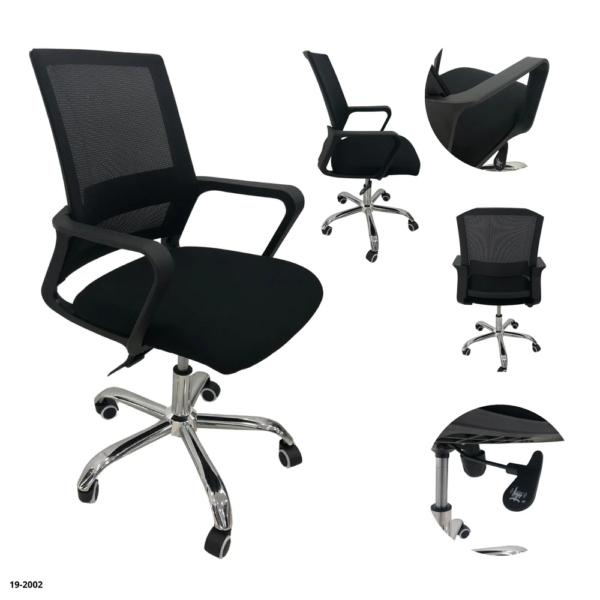 Silla de Oficina Negra