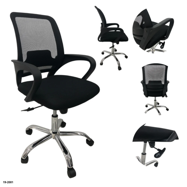 Silla de Oficina Negra
