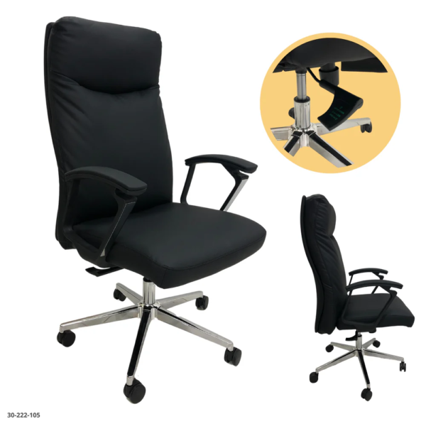 Silla de Oficina Negra