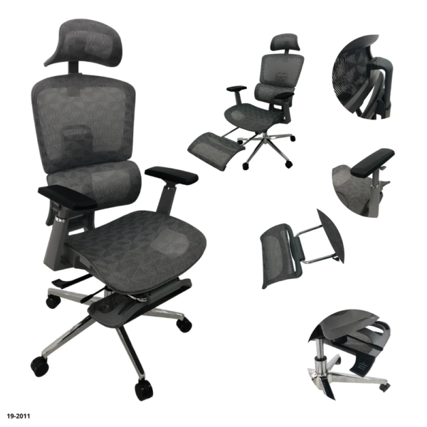 Silla Ejecutiva Gris