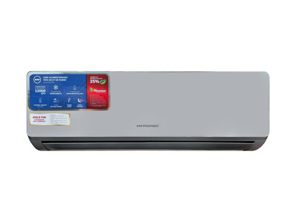 Aa split 12000btu (1+1) r410a, plateado