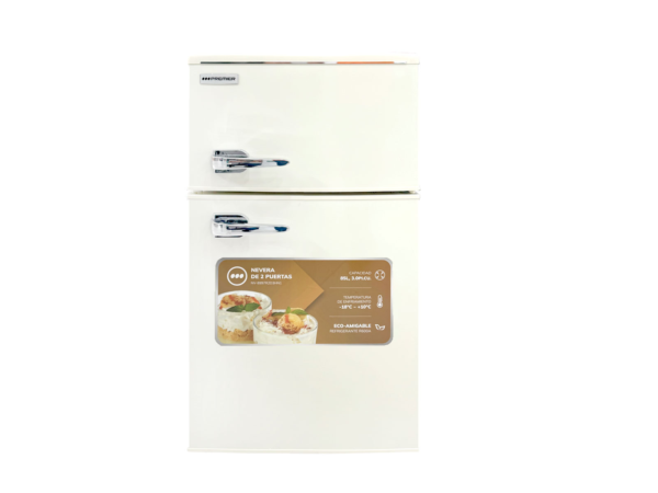 Nevera 85l/3pc (f) crema
