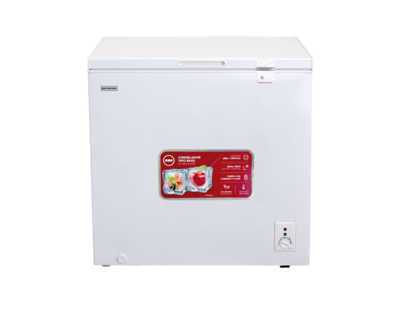 Congelador tipo baul 199l/7.03pc, blanco