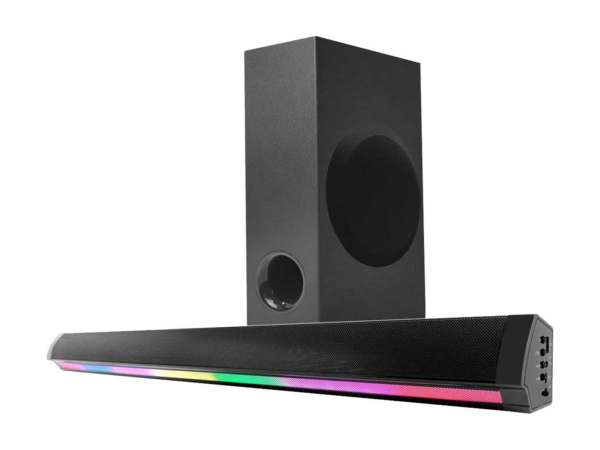 Barra de sonido usb/bt/fm/aux/hdmi c/cr 1+1