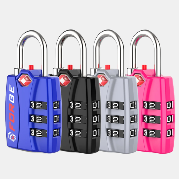CANDADOS DE COMBINACIÓN TSA  TSA LUGGAGE COMBINATION PADLOCKS
